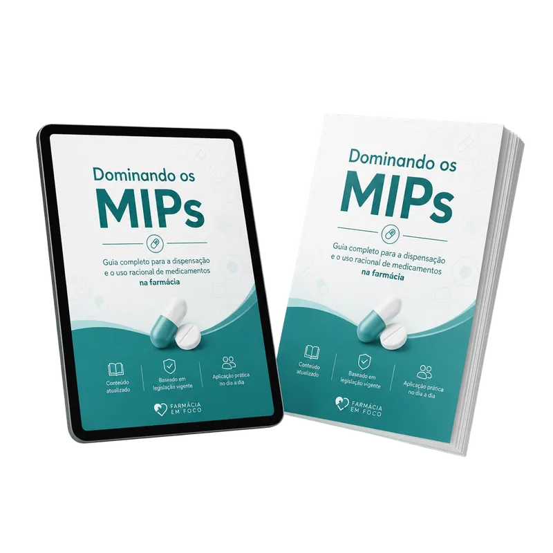 Mockup do e-book Dominando os MIPs em tablet e impresso